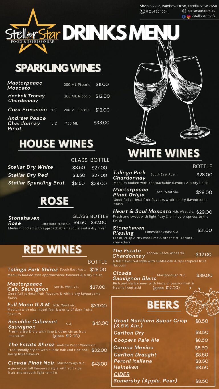 Home - Stellar Star Food and Espresso Bar